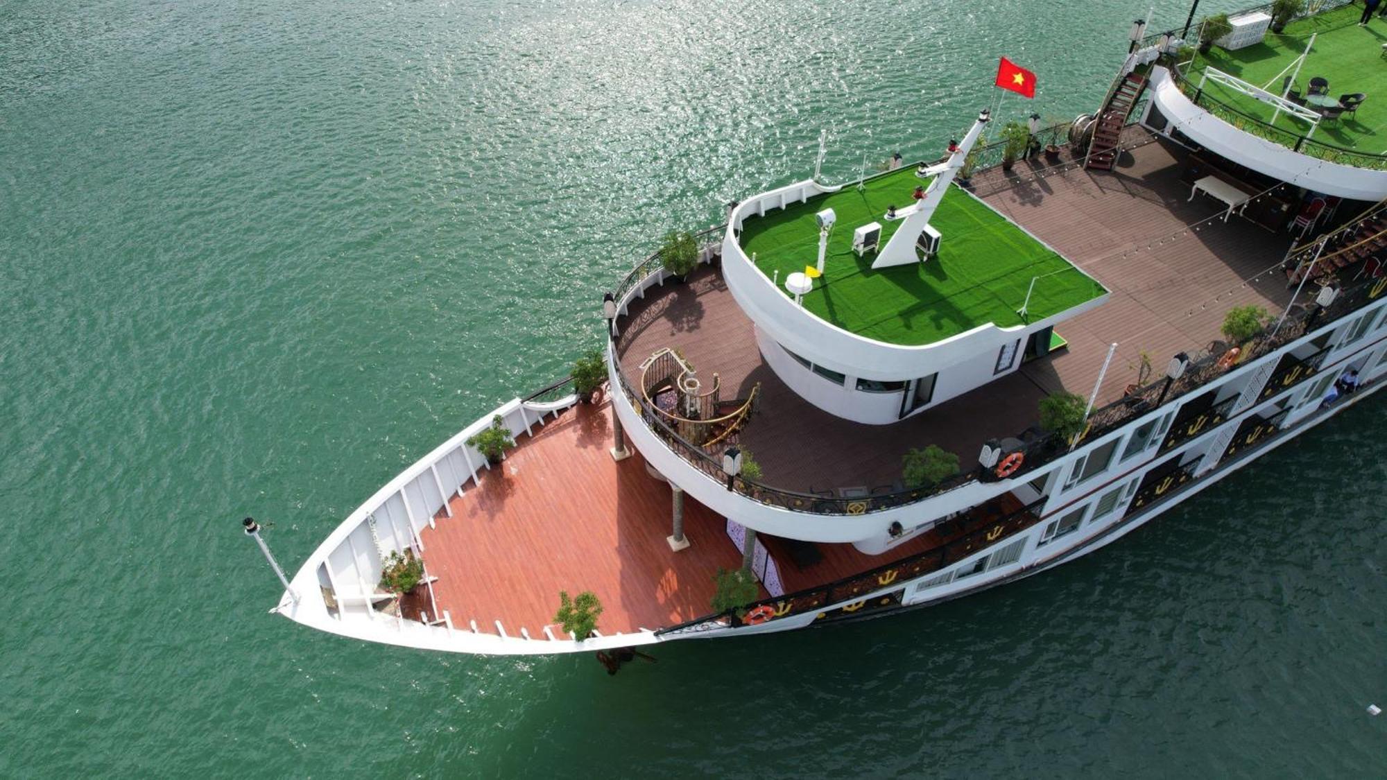下龍 Aquamarine Premium Cruise酒店 外观 照片